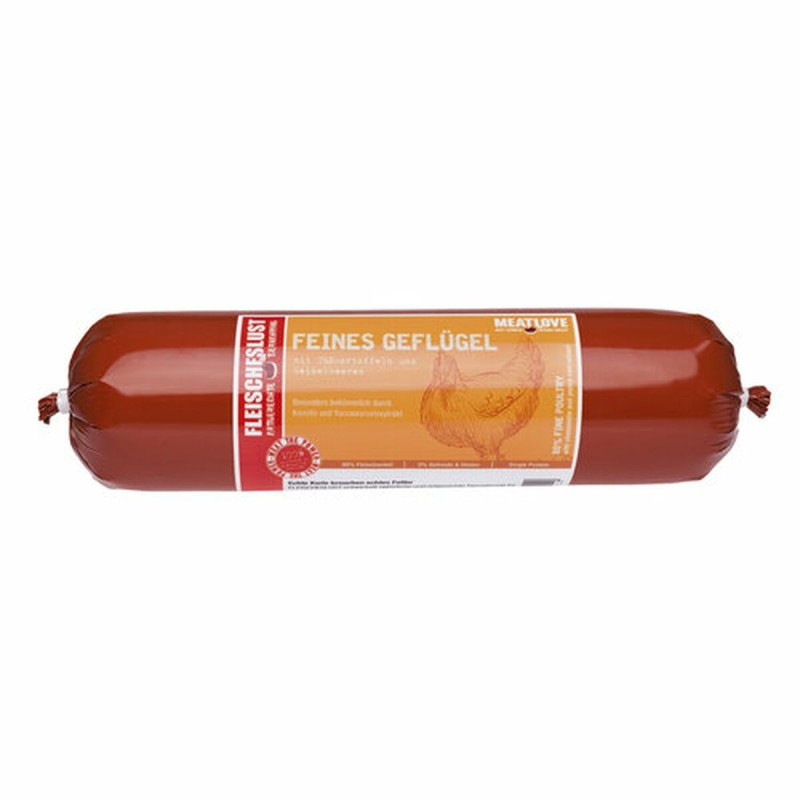 Alimentation humide Fleischeslust Poulet 800 gr