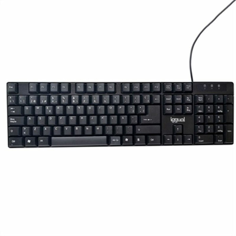 Clavier iggual CK-FRAMELESS-105T Noir