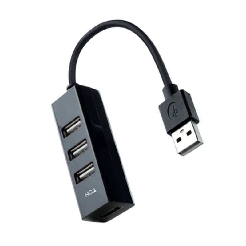 Hub USB NANOCABLE 10.16.4404 Noir