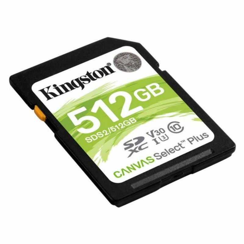 Carte Mémoire SDXC Kingston Canvas Select Plus 512 GB