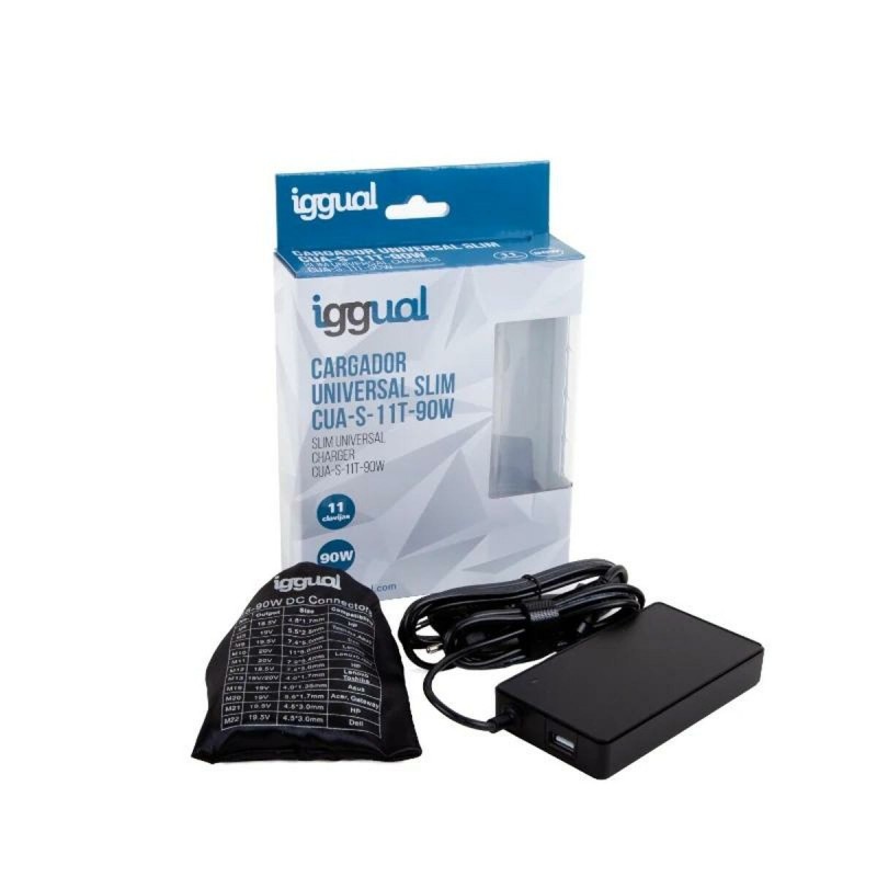 Chargeur d'ordinateur portable iggual IGG318065 90 W