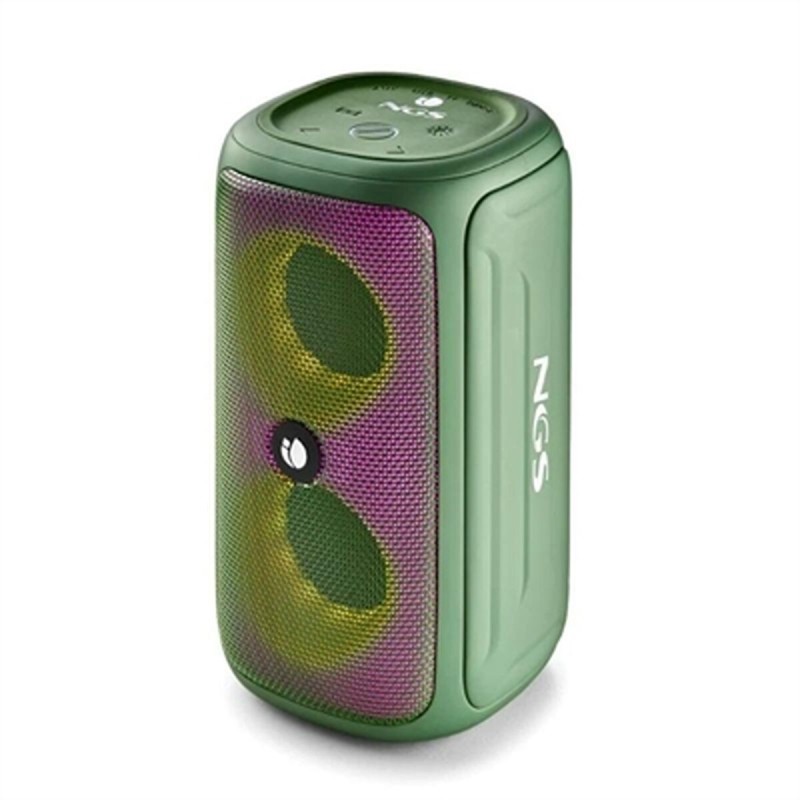 Haut-parleurs bluetooth portables NGS Roller Beast Vert