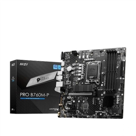 Carte Mère MSI PRO B760M-P DDR4 LGA1700 LGA 1700 Intel Intel B760