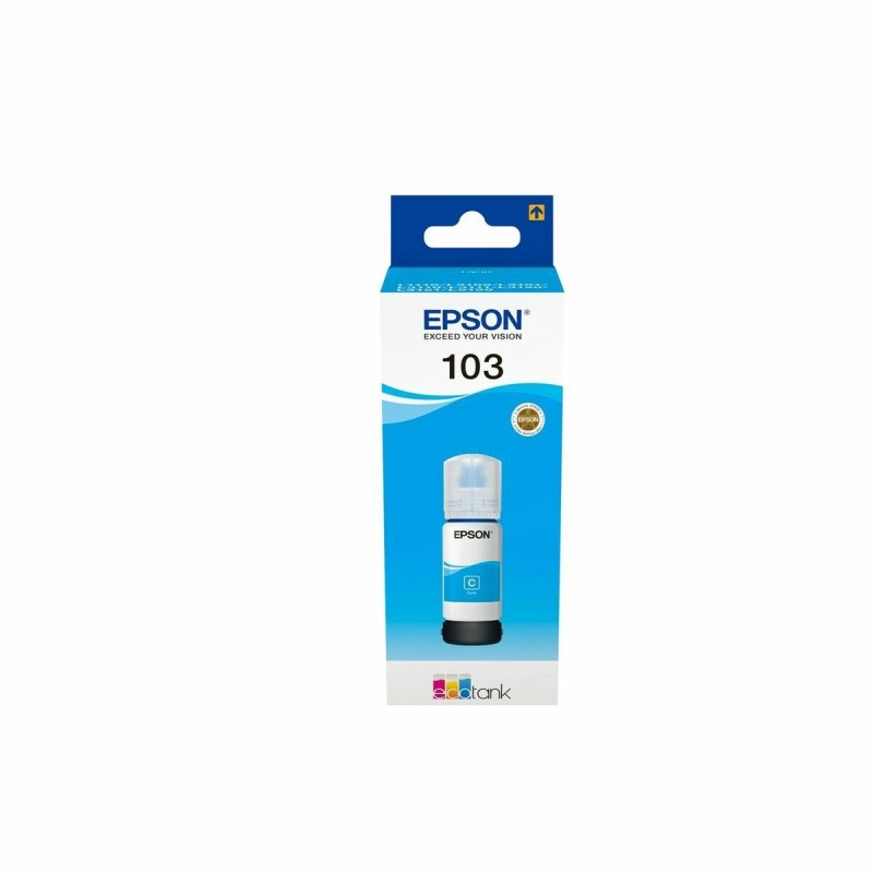 Cartouche d'Encre Compatible Epson 103 70 ml Bleu Cyan