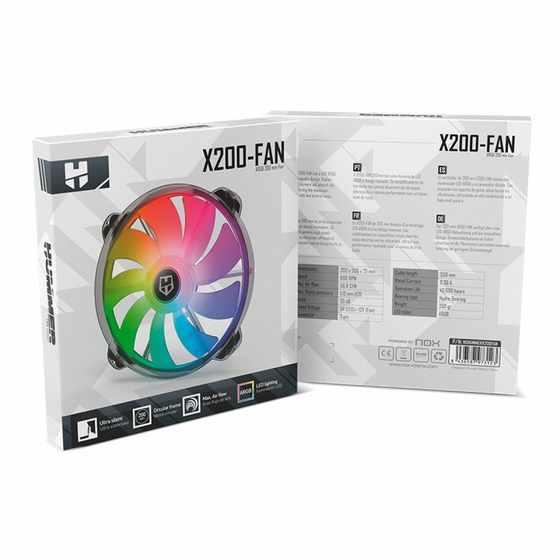 Ventillateur de cabine Nox-Xtreme X200-FAN