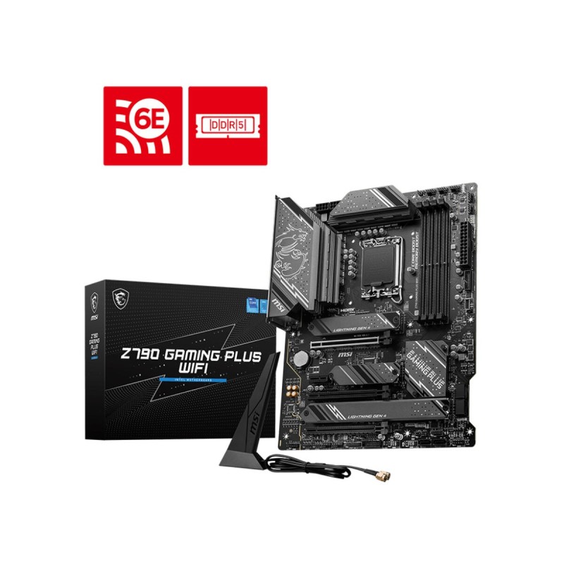 Carte Mère MSI Z790 GAMING PLUS WIFI LGA 1700