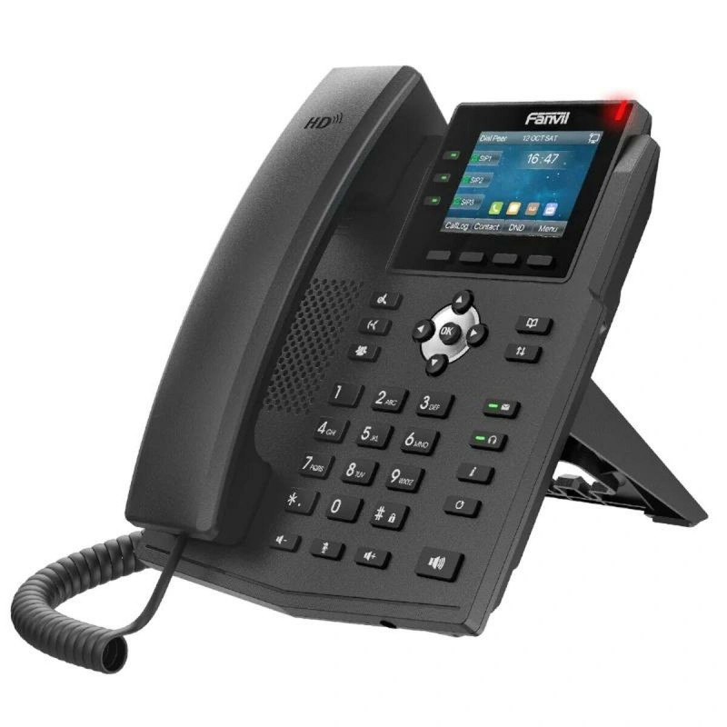 Téléphone fixe Fanvil X3U Pro Noir