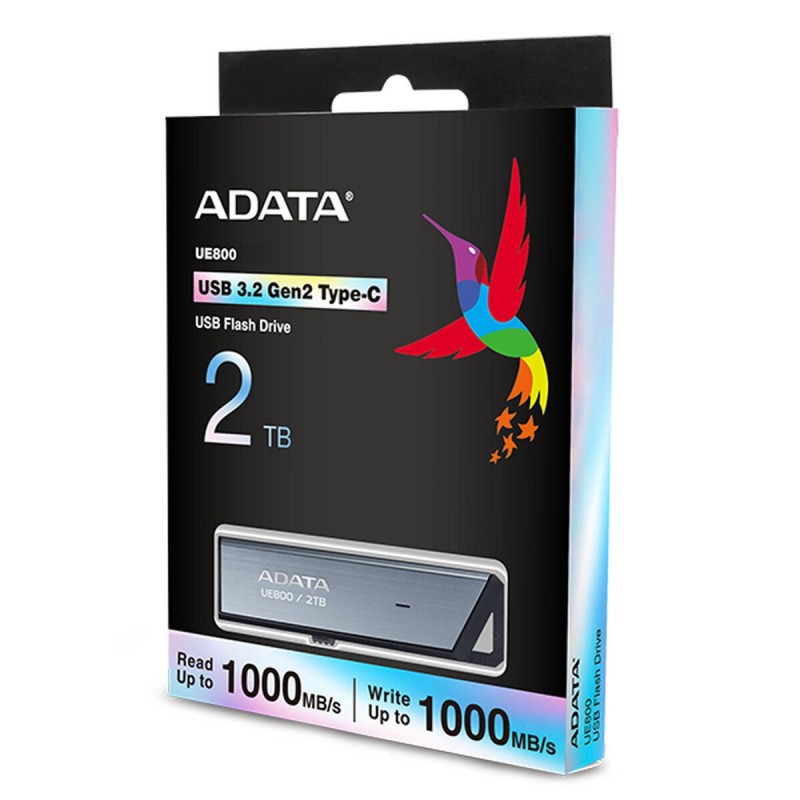 Clé USB Adata ELITE UE800 2 TB Argenté