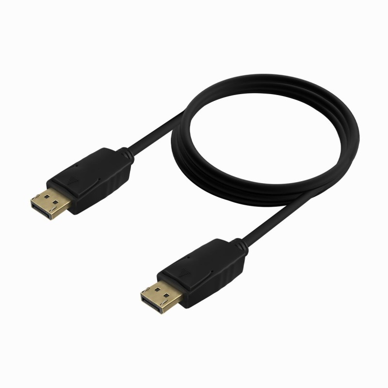 Câble DisplayPort Aisens A124-0739 4K Ultra HD Noir 1