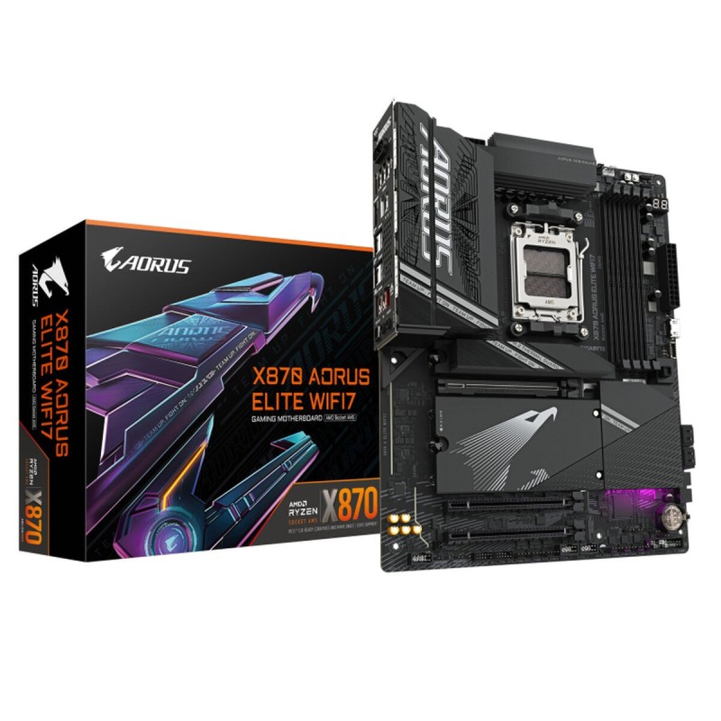 Carte Mère Gigabyte X870 AORUS ELITE WIFI7 AMD AM5 AMD X870