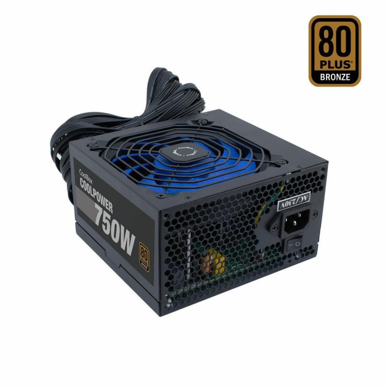 Bloc d’Alimentation CoolBox COO-FACPO-750 750 W 80 Plus Bronze