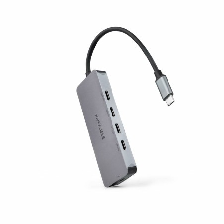 Hub USB NANOCABLE 10.16.4505 Gris