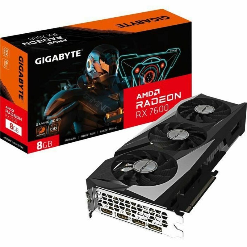 Carte Graphique Gigabyte GV-R76GAMING OC-8GD 8 GB GDDR6