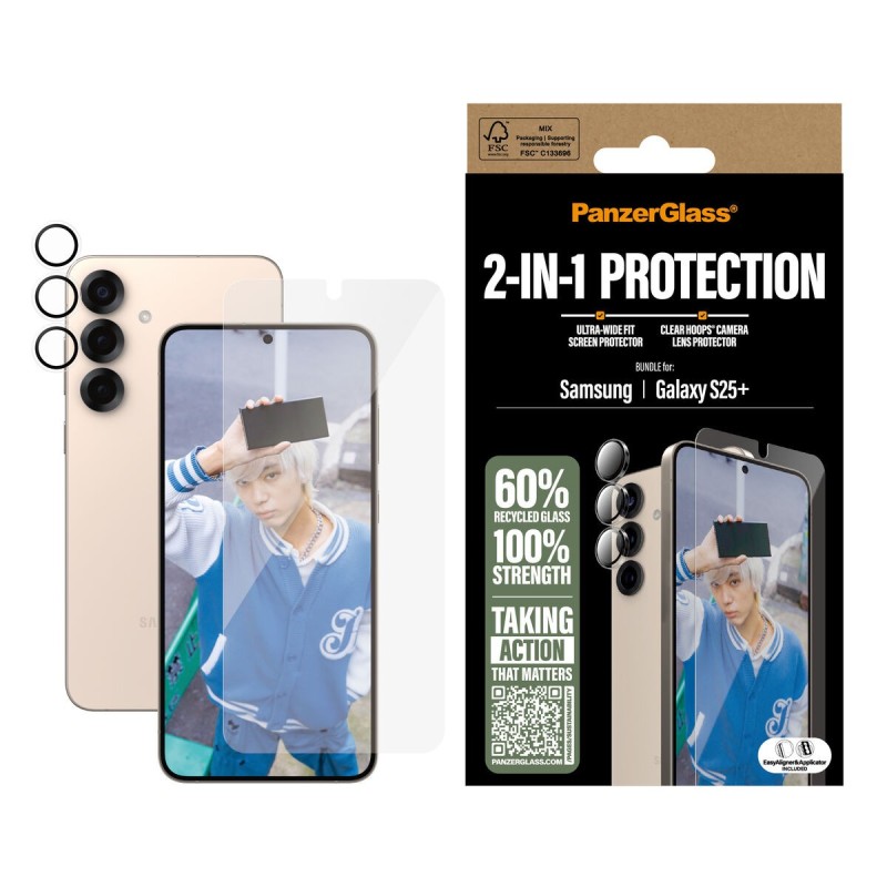 Film Protecteur pour Téléphone Portable PanzerGlass Galaxy S25 Plus