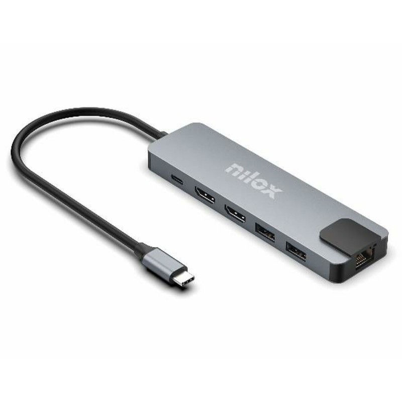 Hub USB Nilox NXDSUSBC08