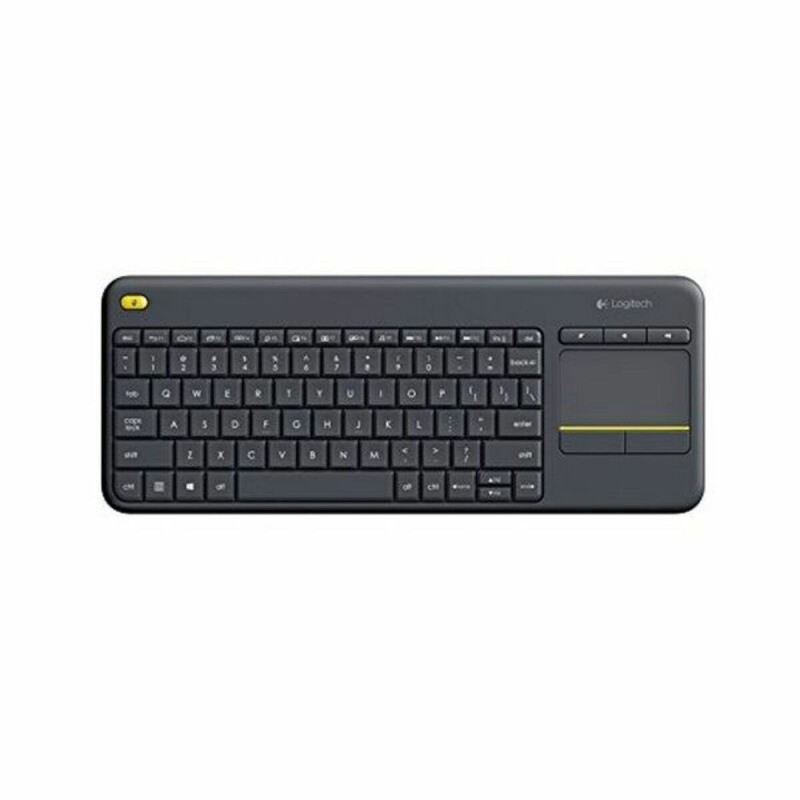 Clavier avec pavé tactile Logitech K400 Plus Noir