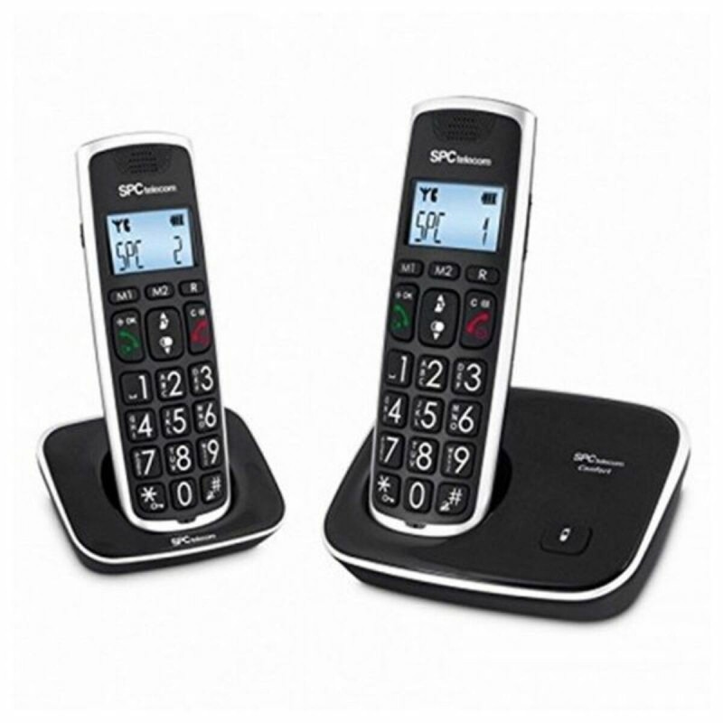 Téléphone Sans Fil Telecom 7609N (2 pcs) Noir