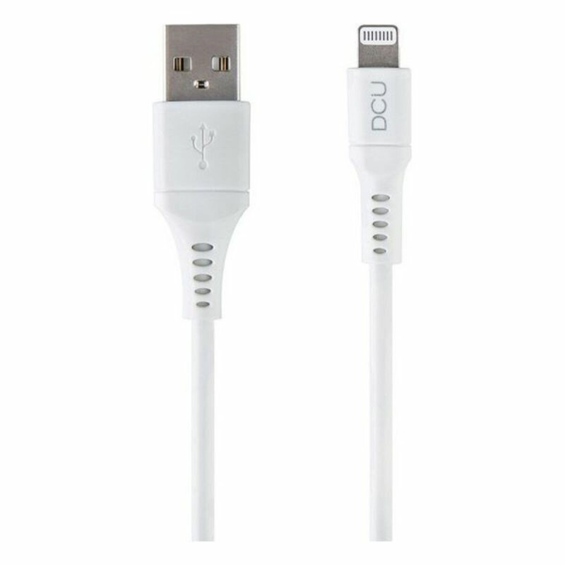 Câble USB vers Lightning DCU 34101290 Blanc (1M)