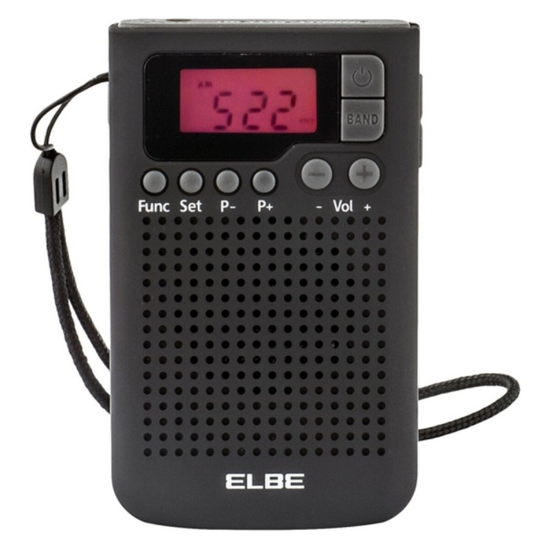 Radio Transistor ELBE RF-93 AM/FM Noir