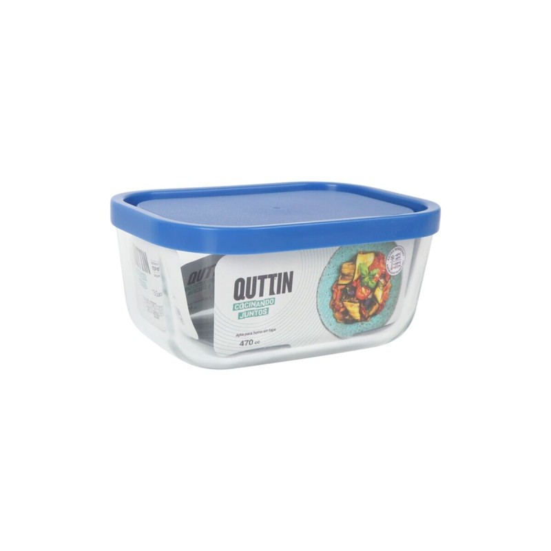 Boîte à lunch Inde Frigo Rectangulaire 470 ml (12 Unités)