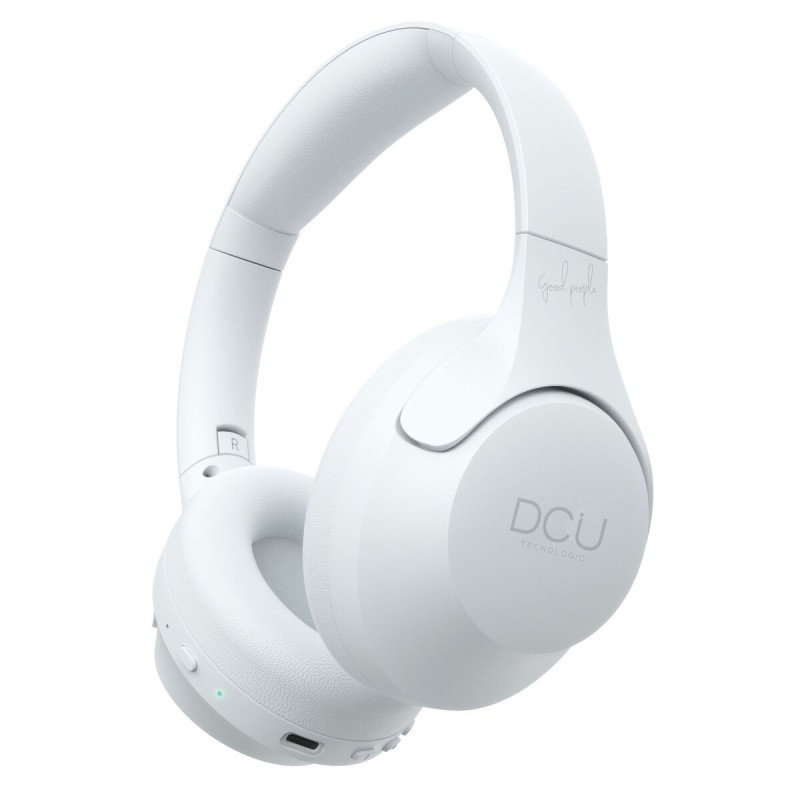 Oreillette Bluetooth DCU TRUE IMMERSIVE ANC Blanc