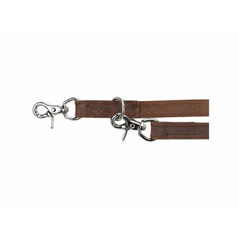 Laisse réglable pour chien Trixie Rustic Brun foncé 2 m L/XL