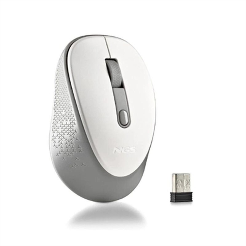 Souris NGS DEWWHITE Blanc 1600 dpi (1 Unité)