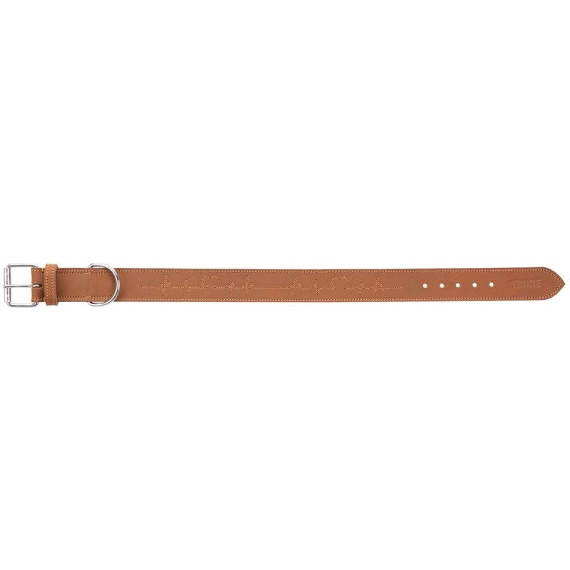 Collier pour Chien Trixie Heartbeat Marron L 47-55 cm