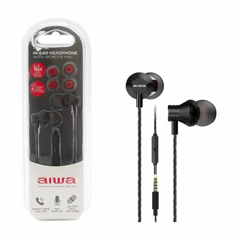 Casque Aiwa ESTM50BK Noir