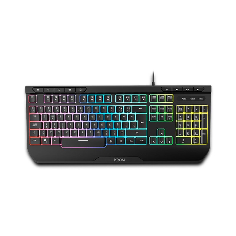 Pack Gaming Krom Kenya Noir Espagnol Qwerty