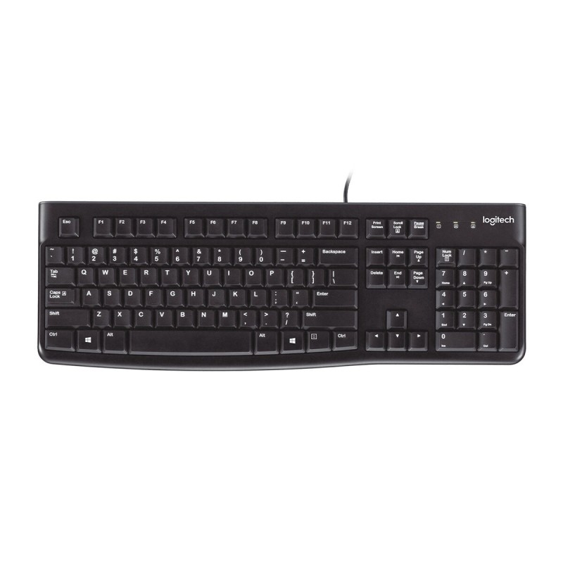 Espagnol Qwerty Logitech K120 USB Noir Espagnol Qwerty QWERTY