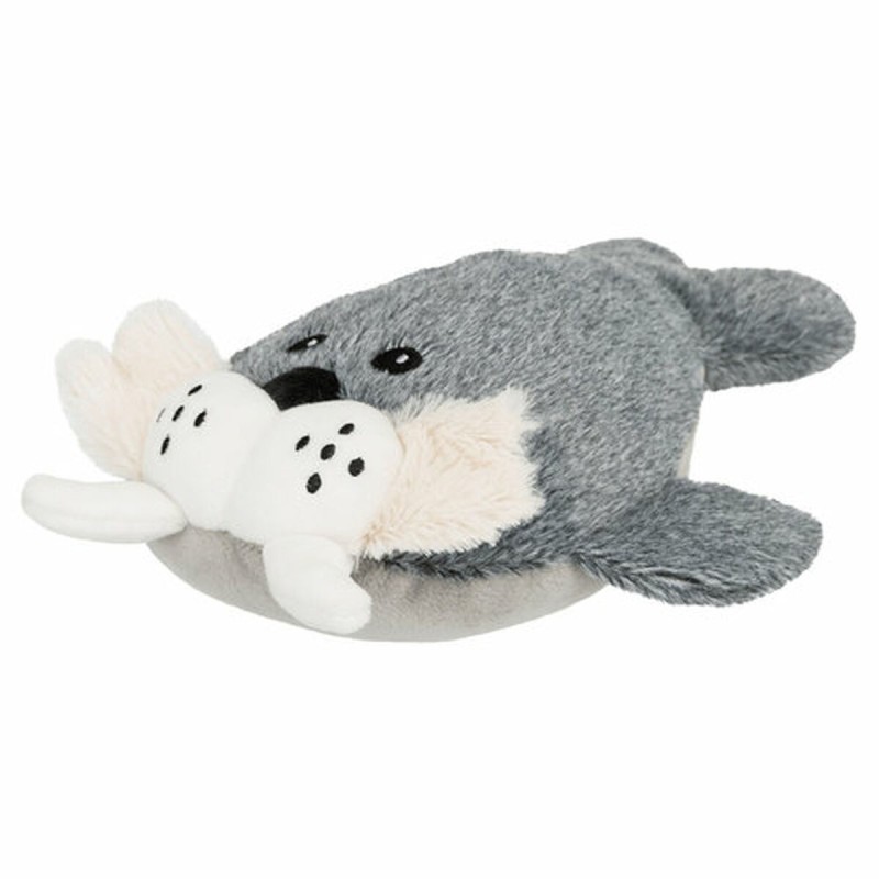 Jouet pour chien en peluche Trixie Til Polyester Tissu Peluche Papier Crunch Walrus 28 cm