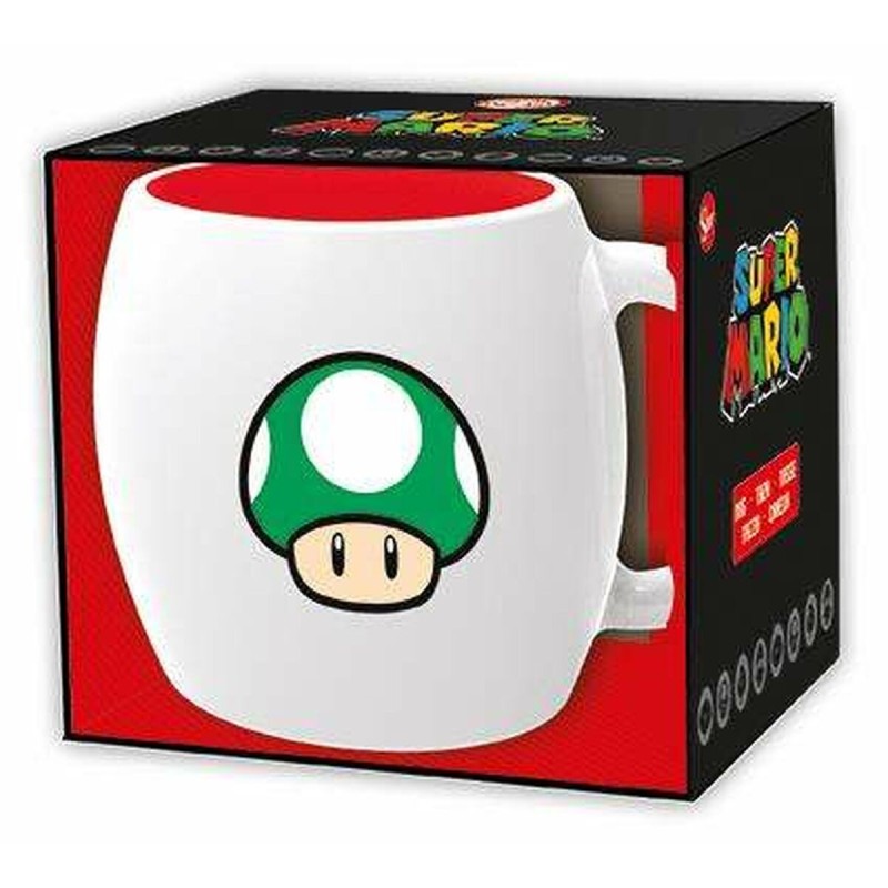 Tasse avec boîte Super Mario 1-UP Céramique 360 ml