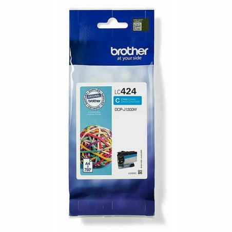 Cartouche d'encre originale Brother LC424C Cyan