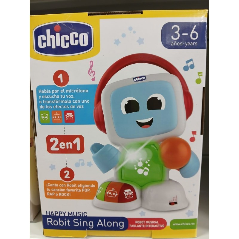 Robot interactif Chicco 17 x 11 x 25 cm