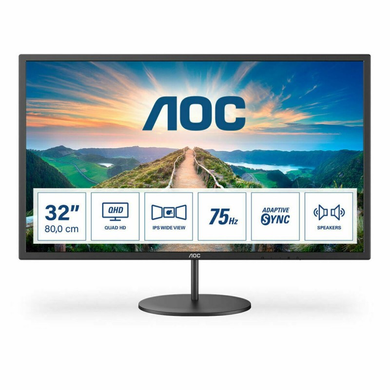 Écran AOC Q32V4 32" 2K LCD IPS 75 Hz