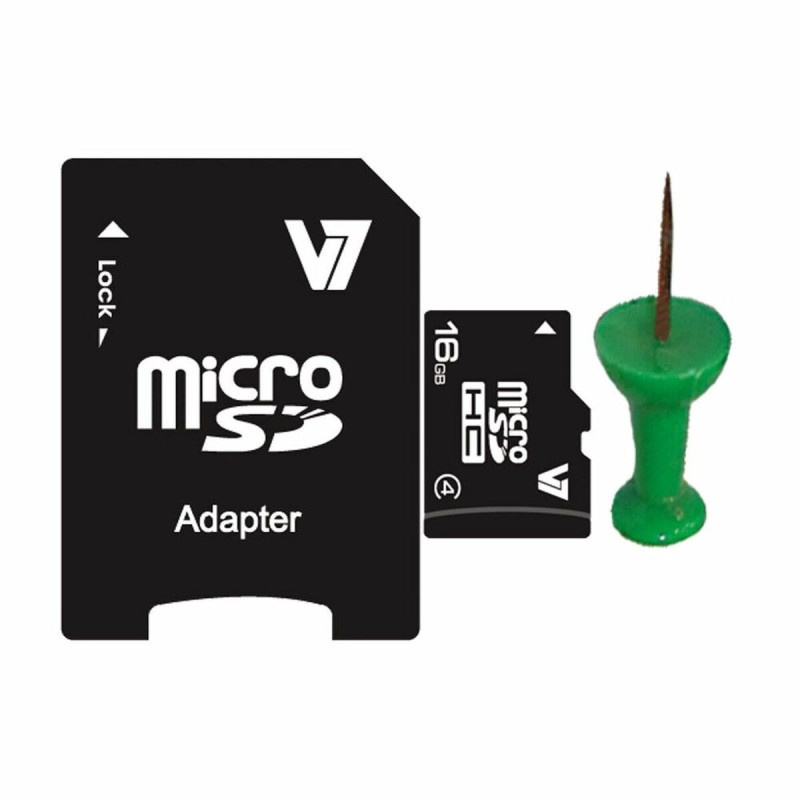 Carte Mémoire SD V7 VASDH16GCL4R-2E 16 GB