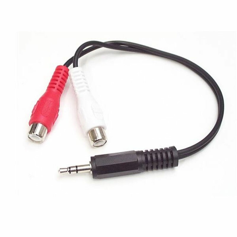 Câble Audio Jack vers RCA Startech MUMFRCA Noir 0