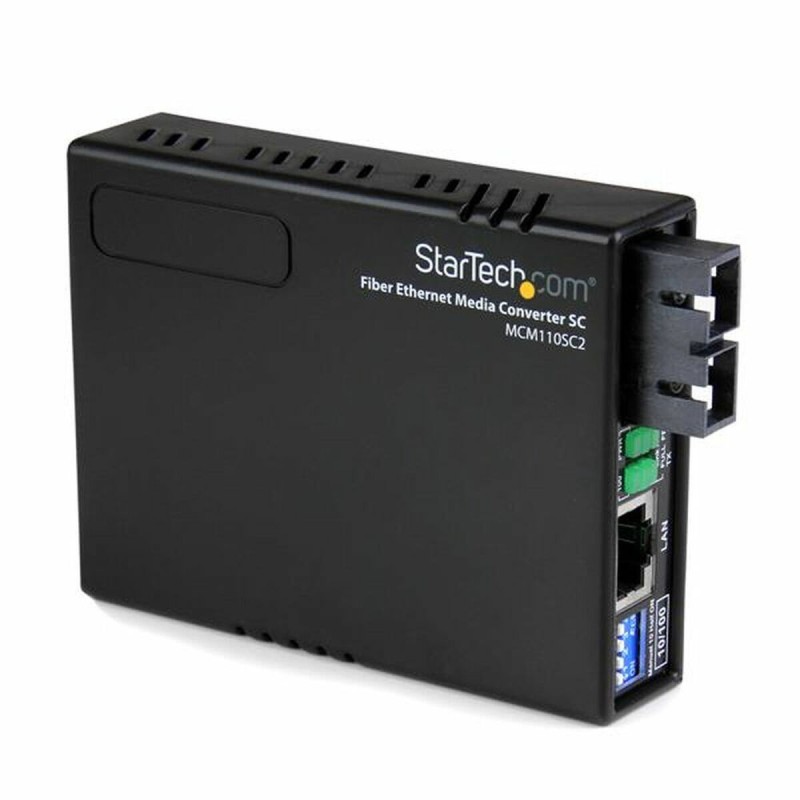 Adaptateur de RJ45 à la fibre optique Startech MCM110SC2EU