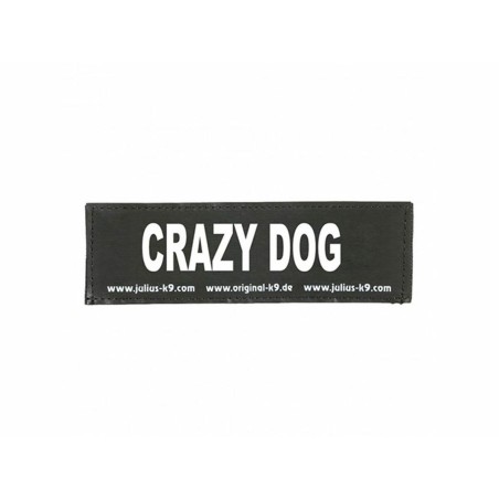 Étiquettes pour harnais Trixie CRAZY DOG L