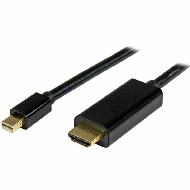 Câble DisplayPort vers HDMI Startech MDP2HDMM1MB 4K Ultra HD Noir 1 m