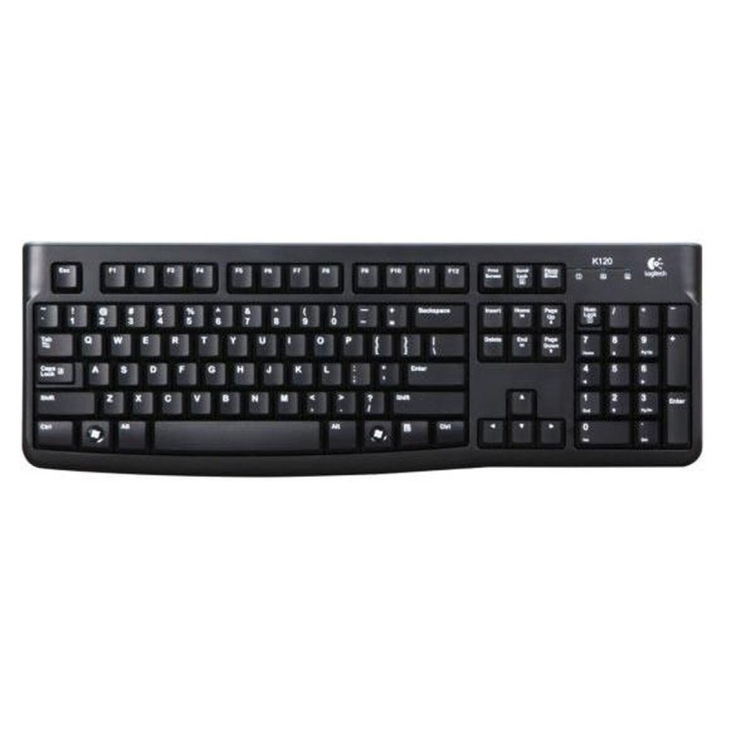 Clavier Logitech K 120 Noir Espagnol Qwerty