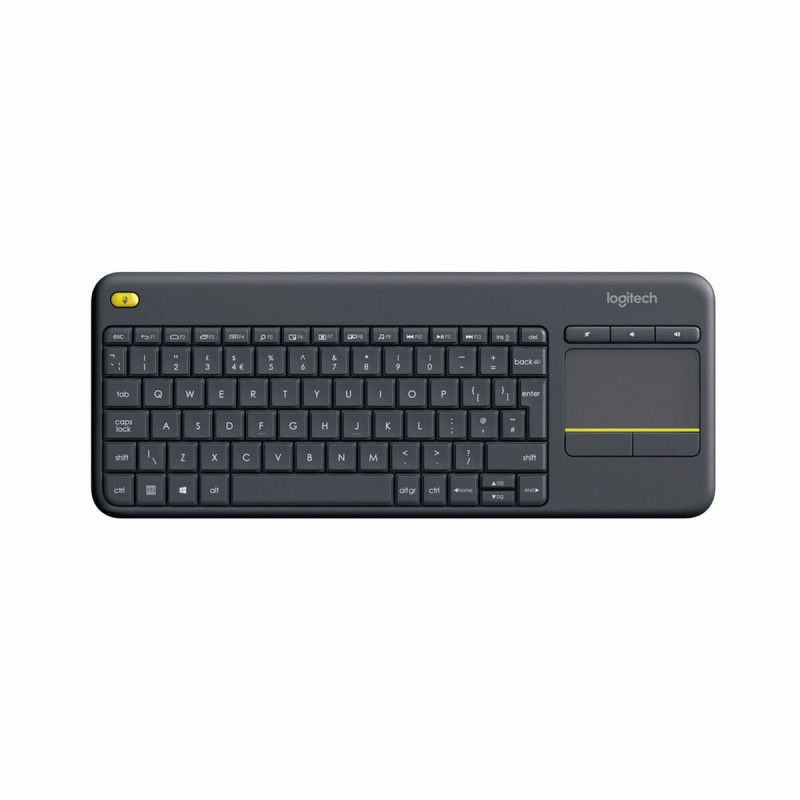 Clavier Logitech K400 Plus Tv Noir Espagnol Qwerty QWERTY