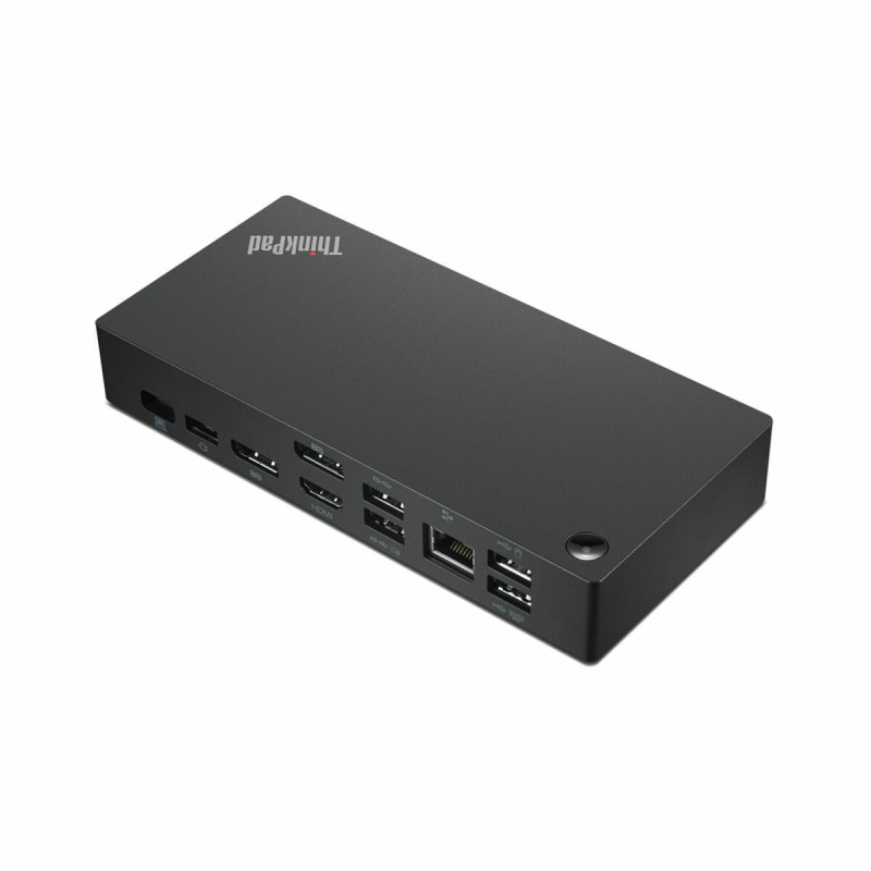 Hub USB 3 Ports Lenovo 40AY0090EU           Noir