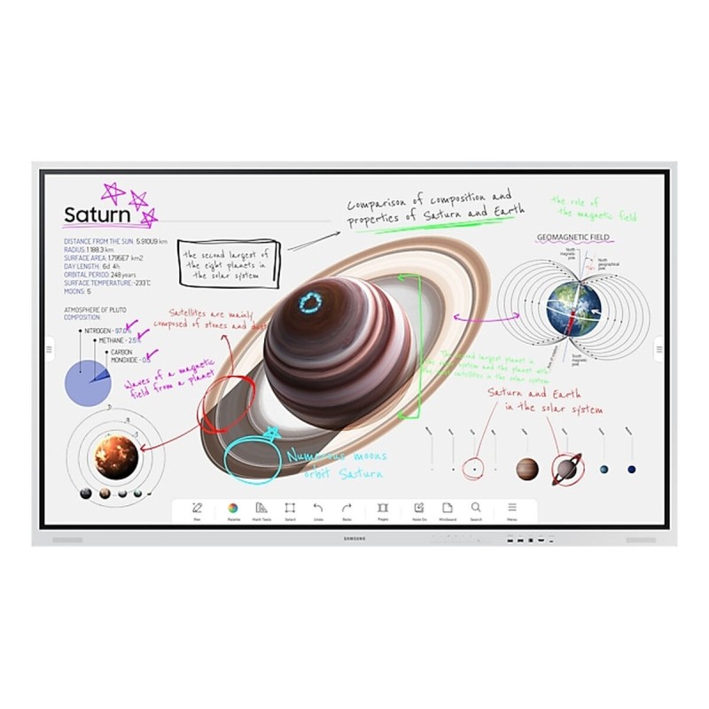 Moniteur Videowall Samsung WM75B 4K Ultra HD 75" 60 Hz 50-60 Hz