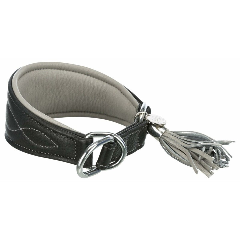 Collier de dressage Trixie Active Comfort Noir Gris 21-26 cm