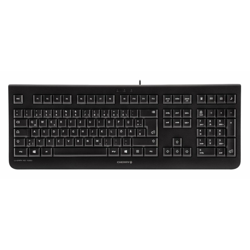 Clavier Cherry JK-0800DE-2 Noir Espagnol Qwerty QWERTZ