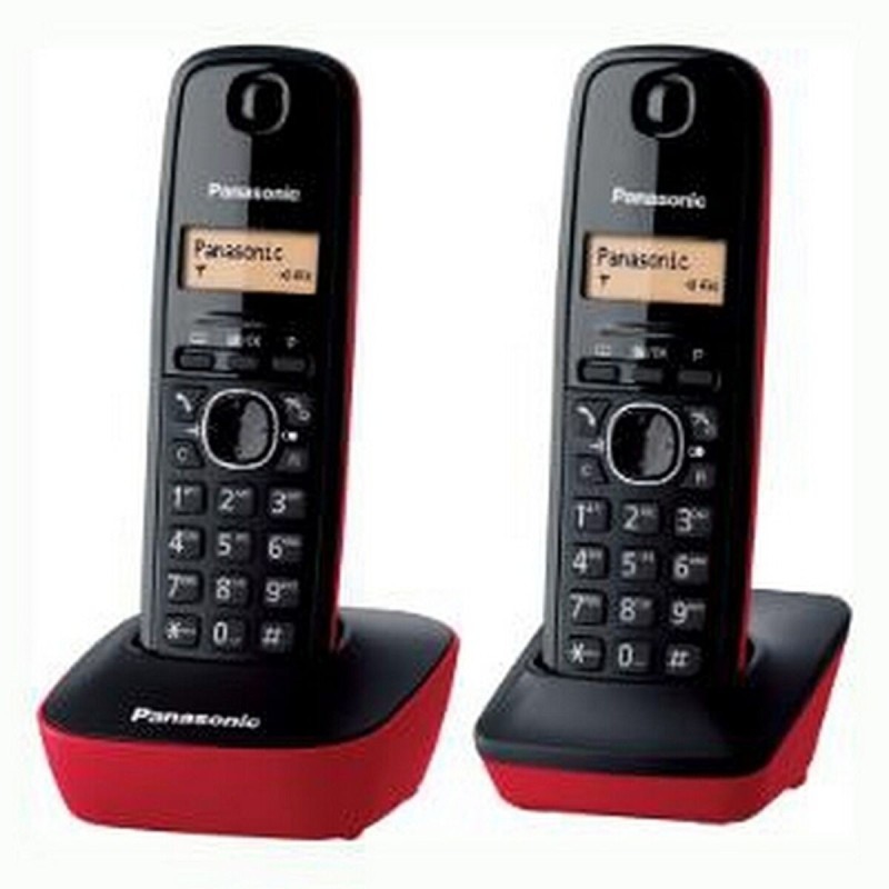 Téléphone Sans Fil Panasonic KX-TG1612 DECT Negro