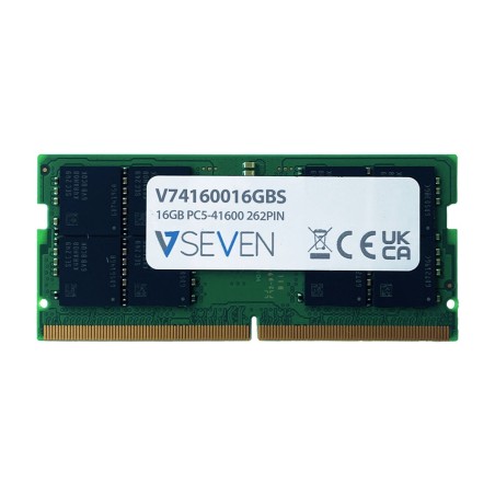 Mémoire RAM V7 V74160016GBS 16 GB DDR5 5200 MHz CL42