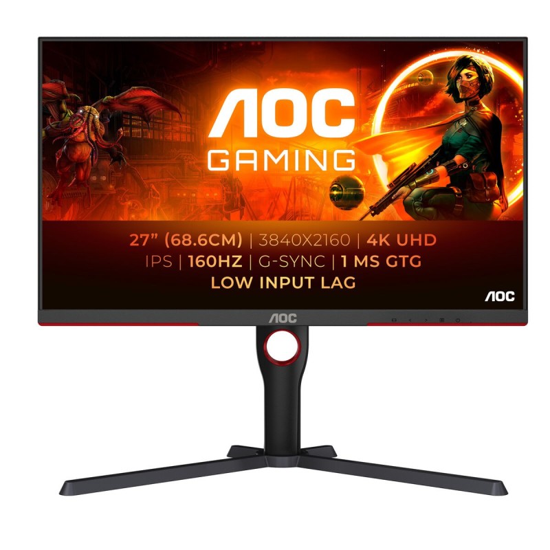 Monitor Gaming AOC U27G3X/BK 4K Ultra HD 27" 160 Hz/s